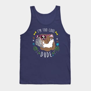 very cool bulldog Tank Top